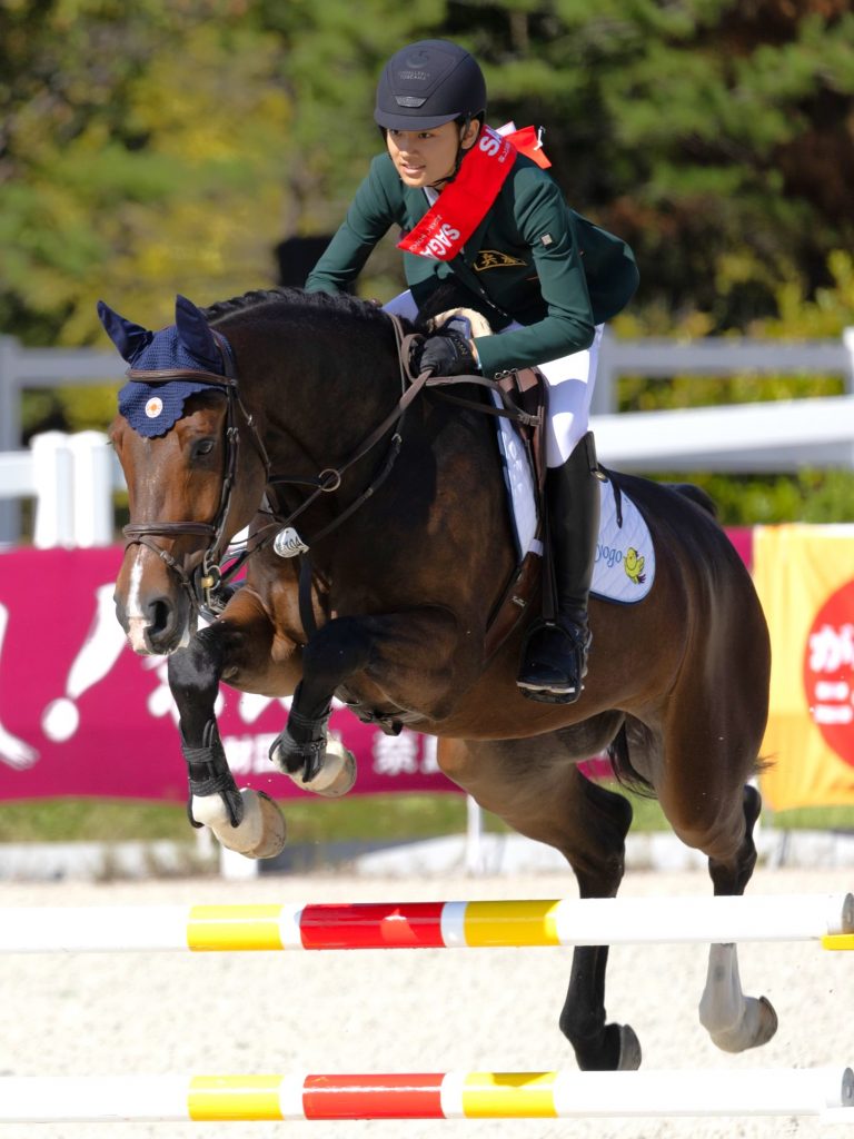 大谷文志（ぶんじ）選手（兵庫県）と多可乃松風